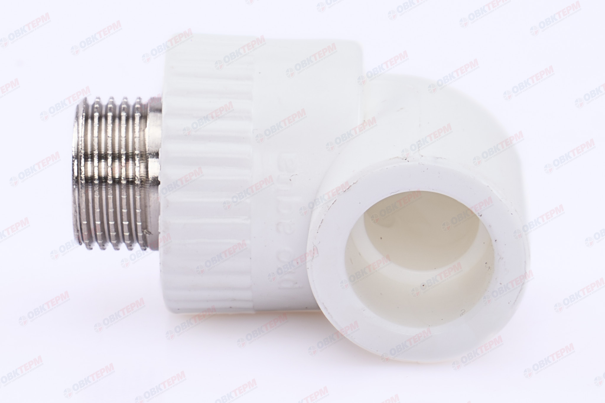 Угол с МРН  20 * 1/2"   БЕЛЫЙ   (PRO AQUA)     (150/10) - Изображение №4