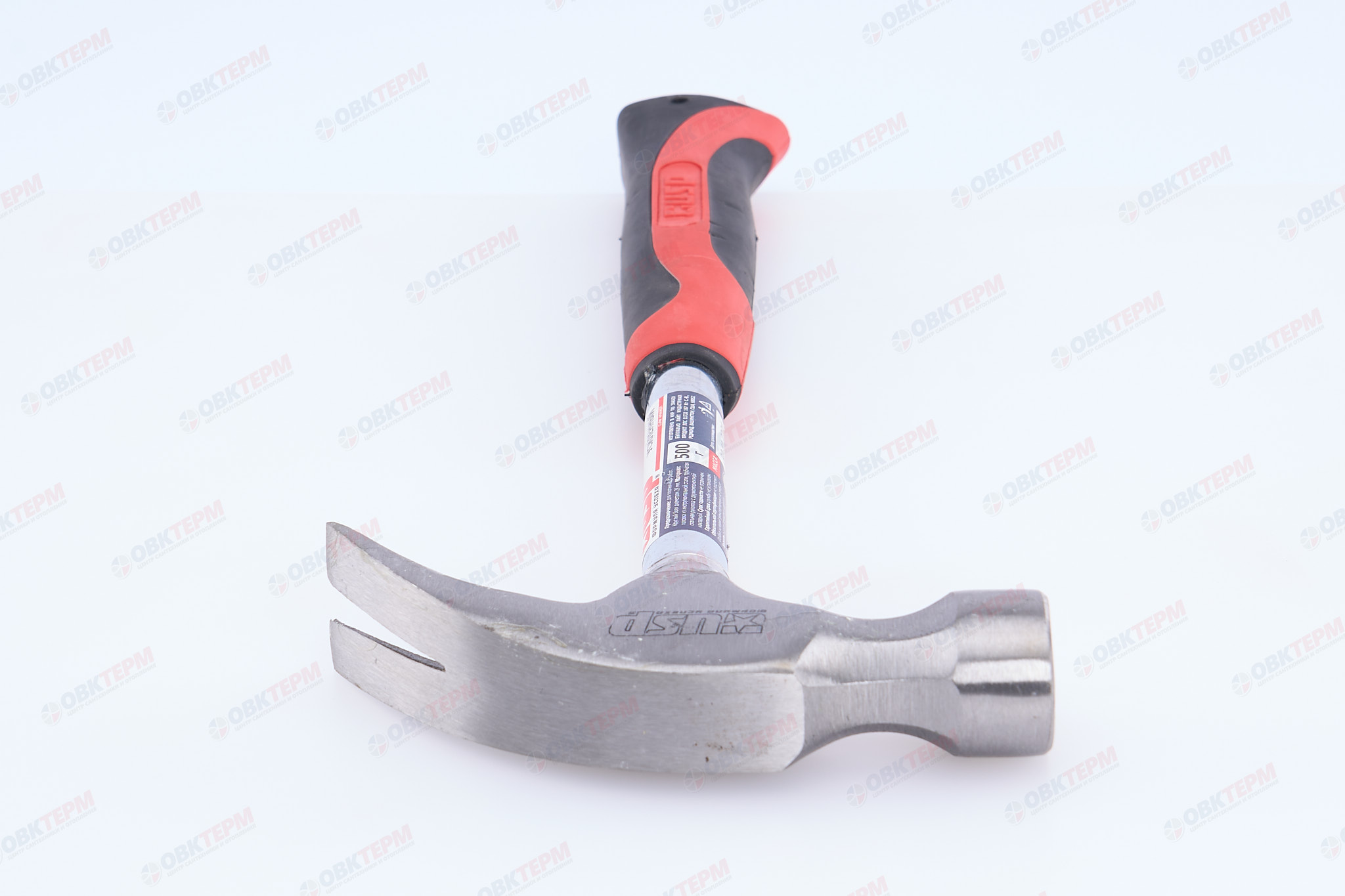 Молоток-гвоздодер с обрезиненной ручкой d29 мм, 500 гр USP - Изображение №3