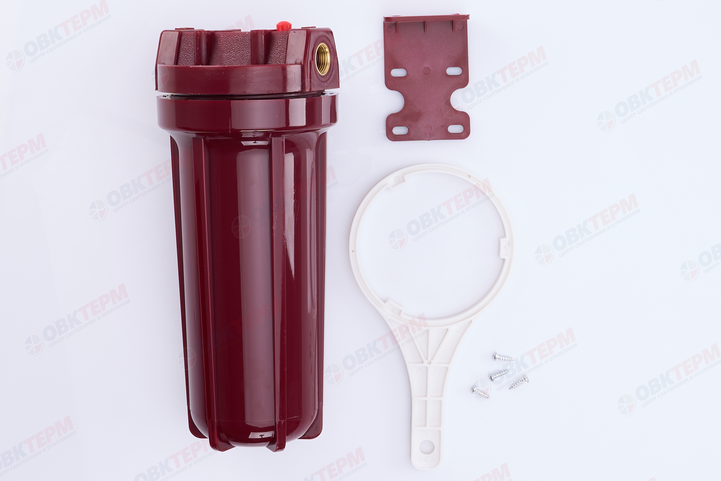 АКВАБРАЙТ    Фильтр-колба    SlimLine  2-х комп. 1/2" ДЛЯ ГОРЯЧЕЙ ВОДЫ (12 шт.) - миниатюра №11