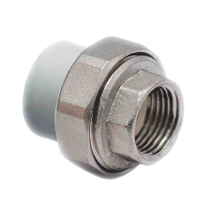 Разборное соединение   50 *  1 1/2"  В    СЕРОЕ PP-R    (RTP)    (24/4) - миниатюра №2