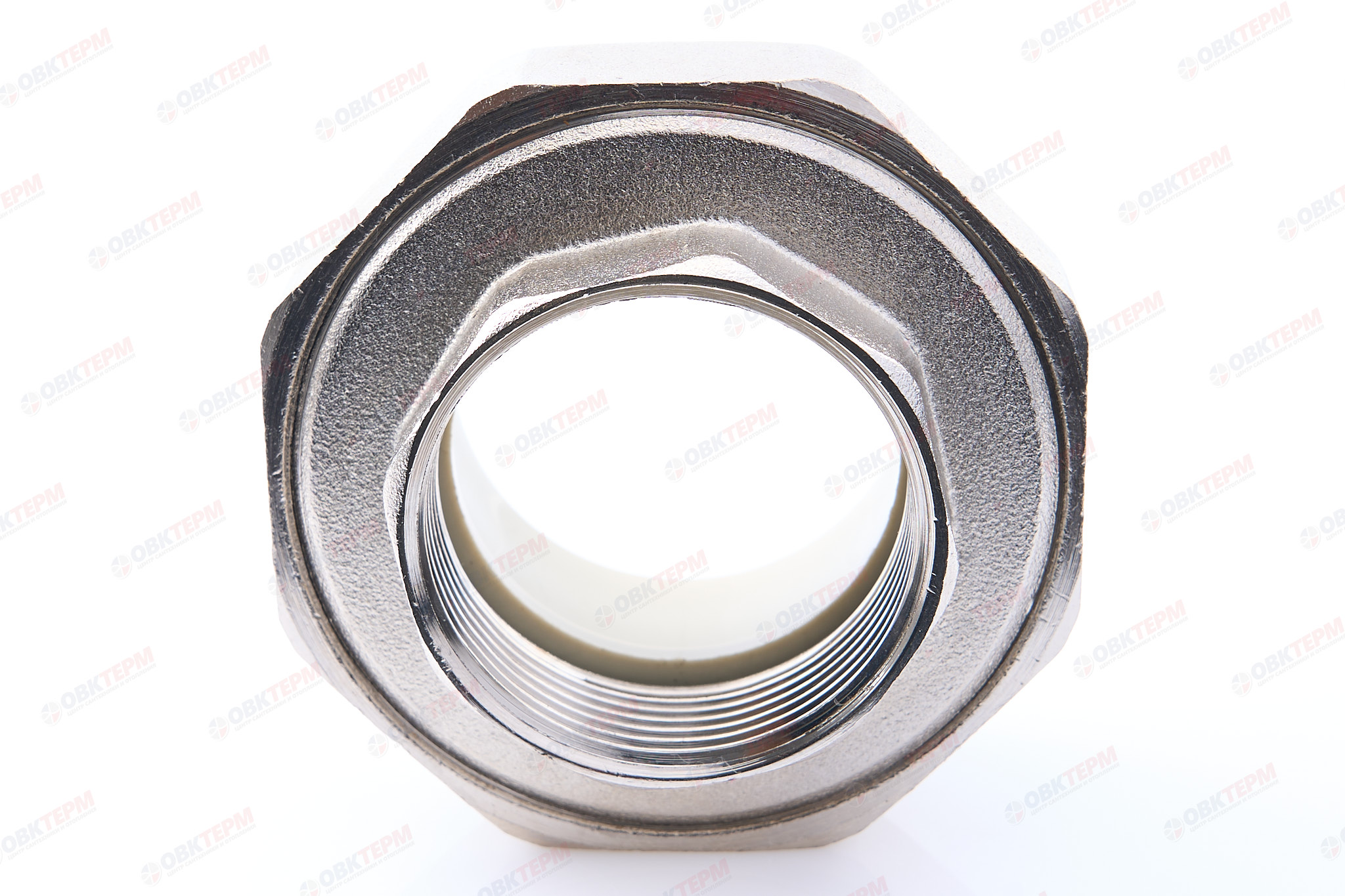 Разборное соединение   50 *  1 1/2"  В    СЕРОЕ PP-R    (RTP)    (24/4) - миниатюра №3