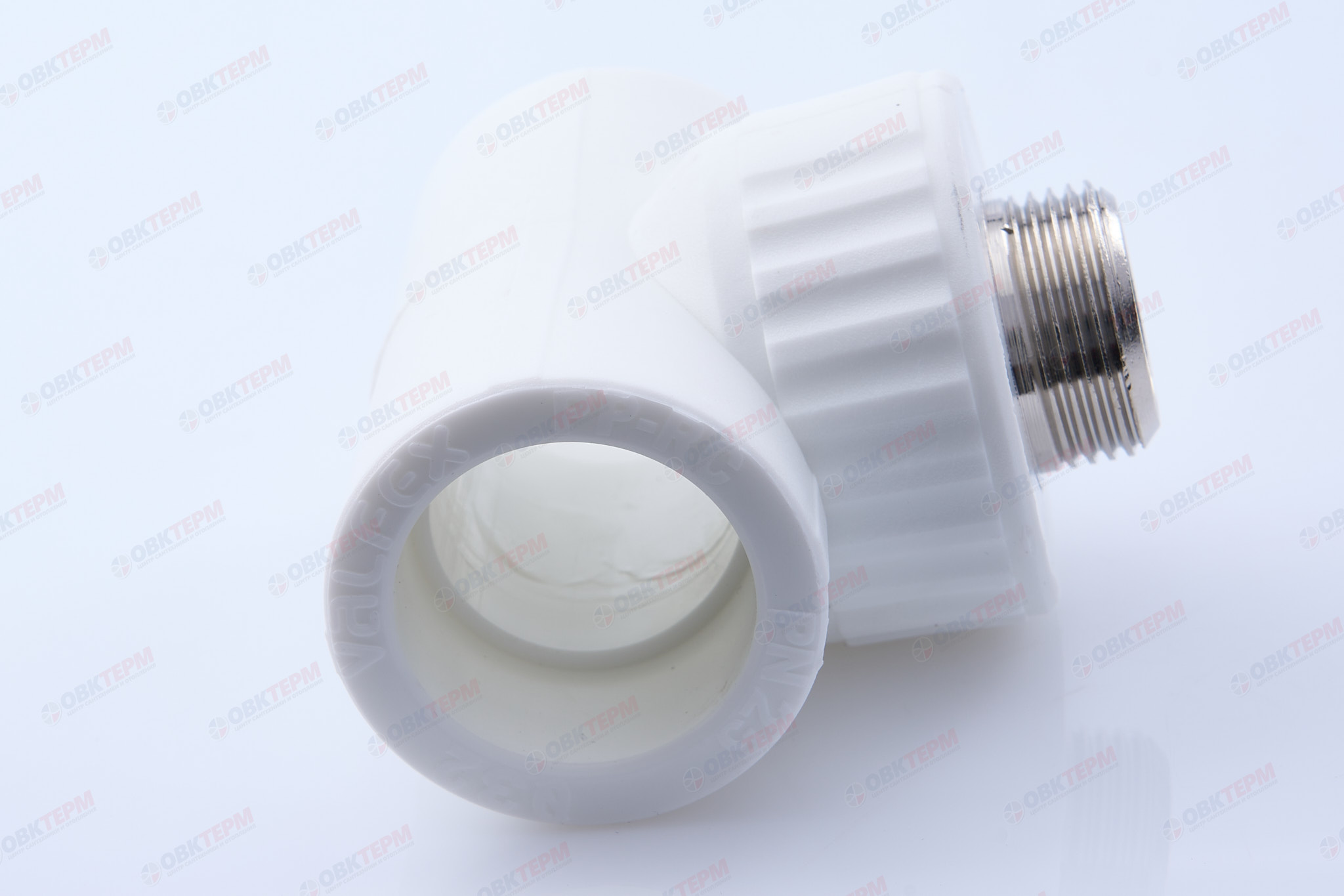 Тройник с МРН  32 * 3/4"      (VALFEX)  белый  (30/10) - Изображение №4