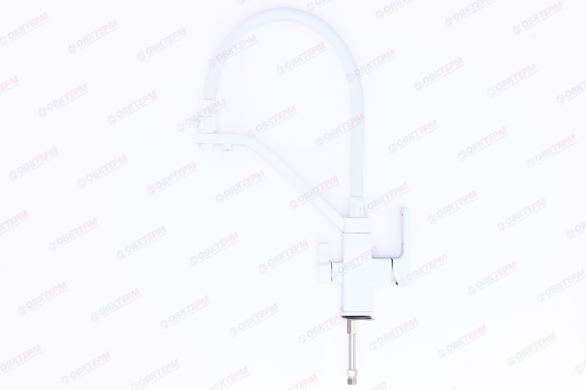 Смеситель д/кухни под ФИЛЬТР GAPPO G4317-8 латунь /белый /Ø35 /шпилька - Изображение №4