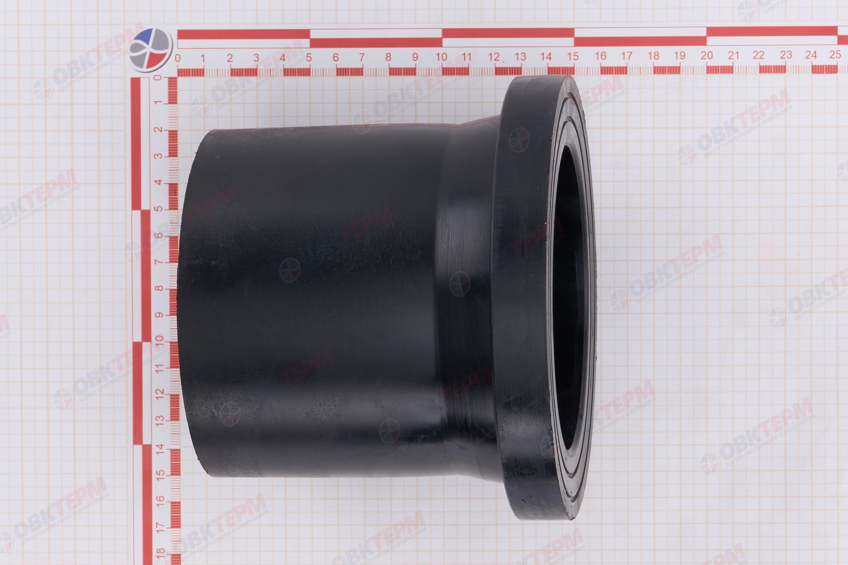 Втулка под фланец литая ПЭ100  sdr17 ф125 - миниатюра №8