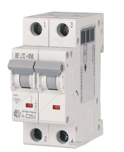 Выключатель автоматический 2п C 25A HL EATON (6шт/уп) - Изображение №2