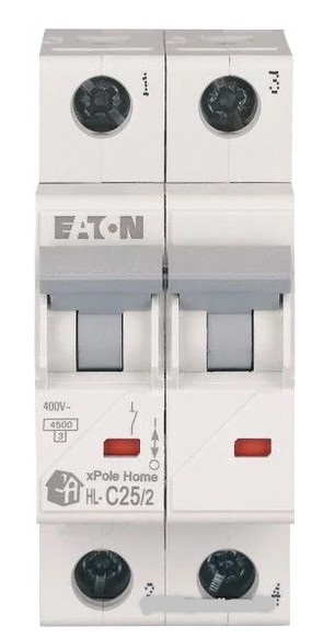 Выключатель автоматический 2п C 25A HL EATON (6шт/уп) - Изображение №3