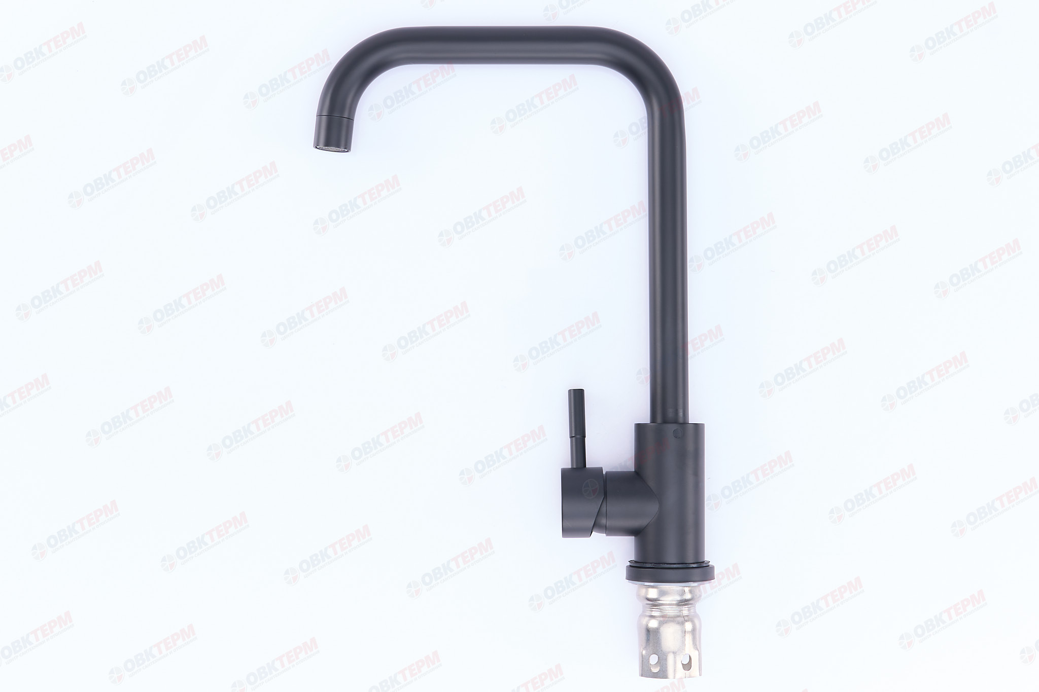 Смеситель д/кухни нерж/сталь MIXXUS SUS 011-G  BLACK Ø40 (10 шт/ящ) - миниатюра №3