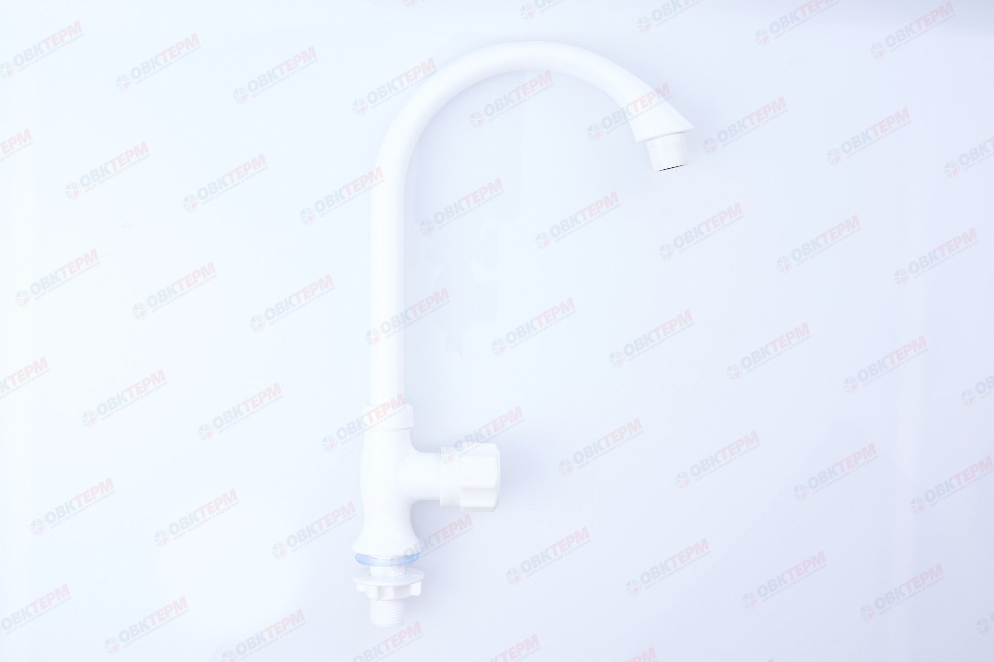 Смеситель моно для холодной воды PLAMIX Mono-004 White /ABS-пластик(без подводки) (70 шт/ящ) - Изображение №3