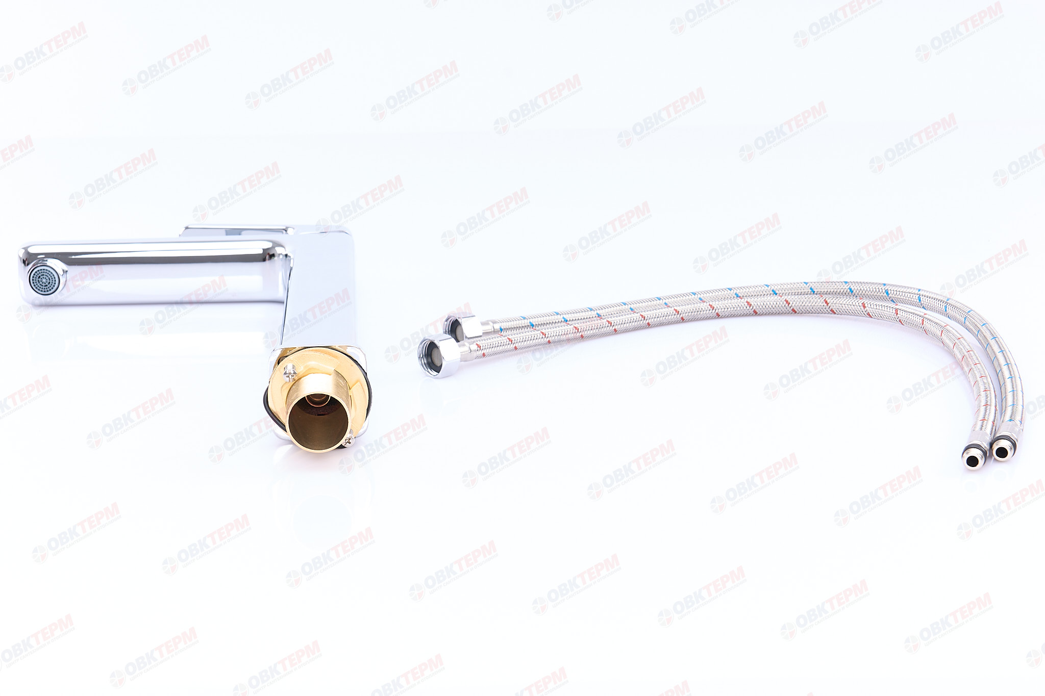 Смеситель д/умывальника KOER KB-10031-01 (Цвет хром) (8шт/ящ) - Изображение №4