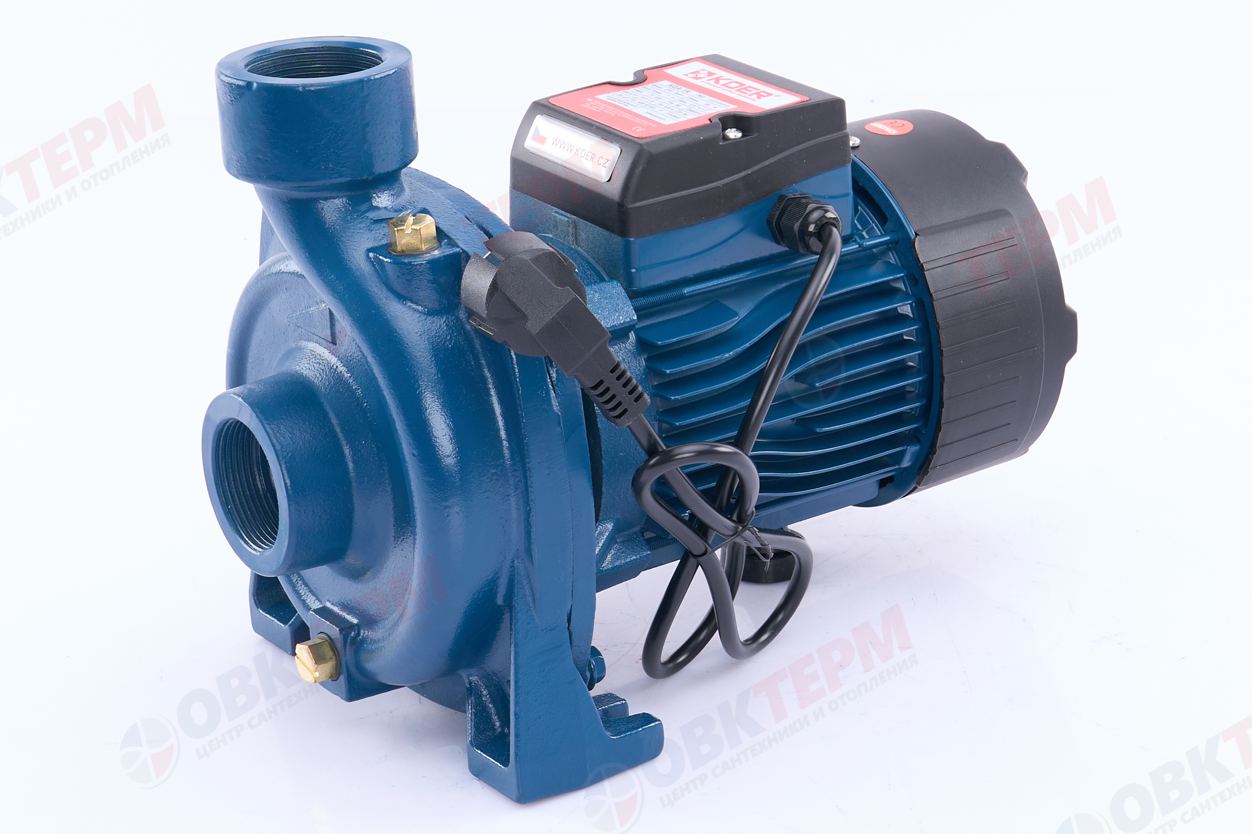 Насос центробежный  KGA/1A KOER (0.75кВт/270л.м./18м.) 1 1/2" - Изображение №2