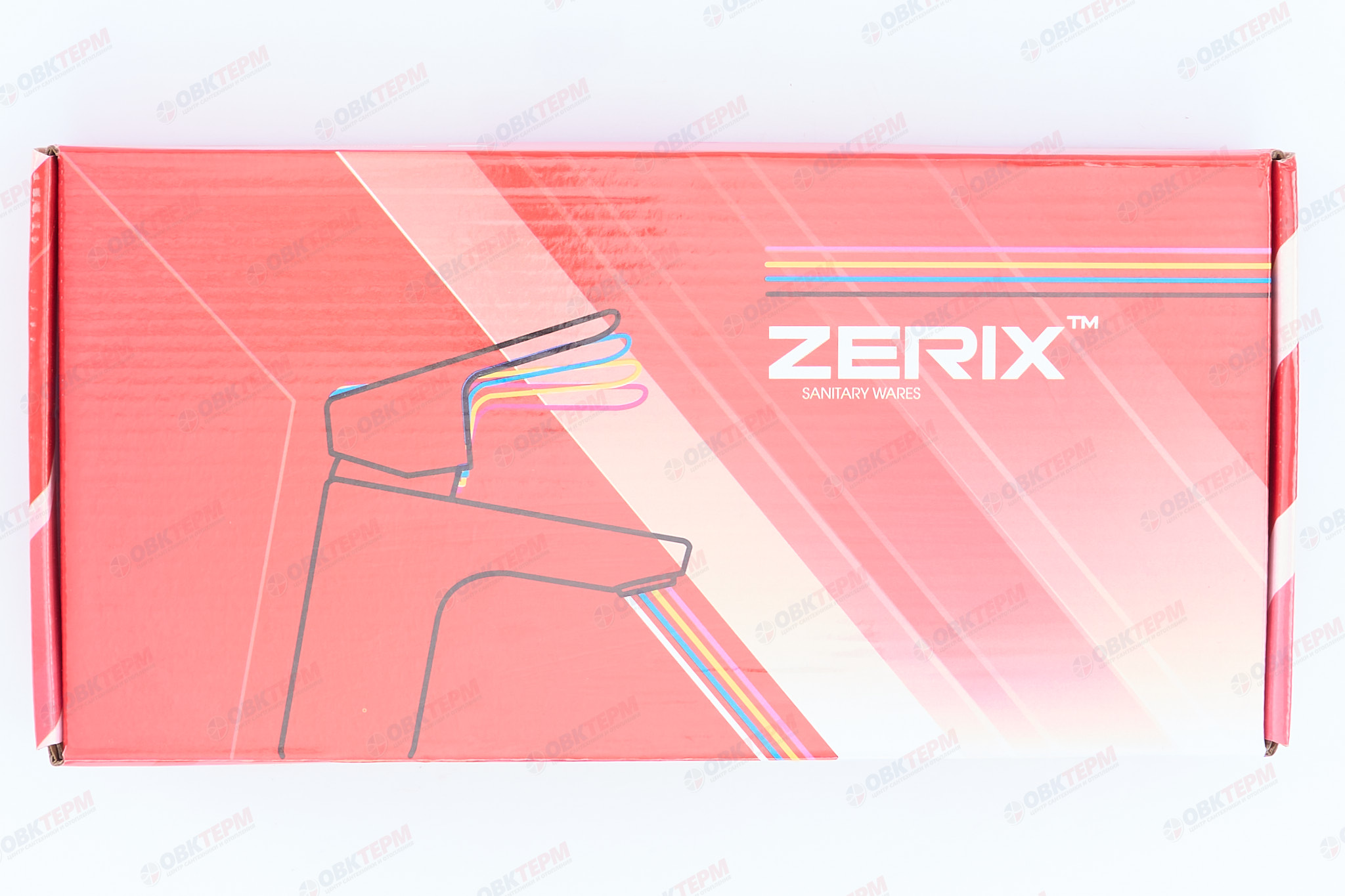 Смеситель д/кухни REFLECTOR ZERIX ATRIUM-011 LR4199-2 (черный+хром) (10 шт/ящ) - миниатюра №7