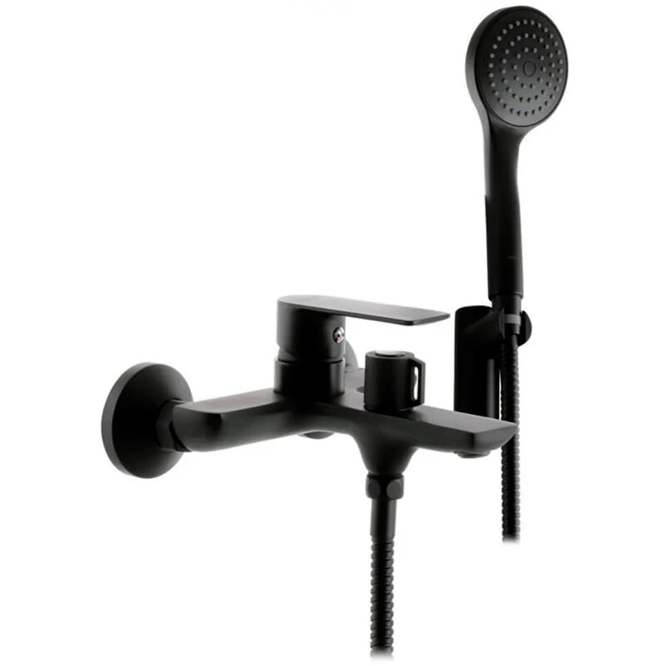 Смеситель д/ванны корот. MIXXUS PREMIUM ALEX  009  BLACK EURO (8 шт/ящ) - изображение №1