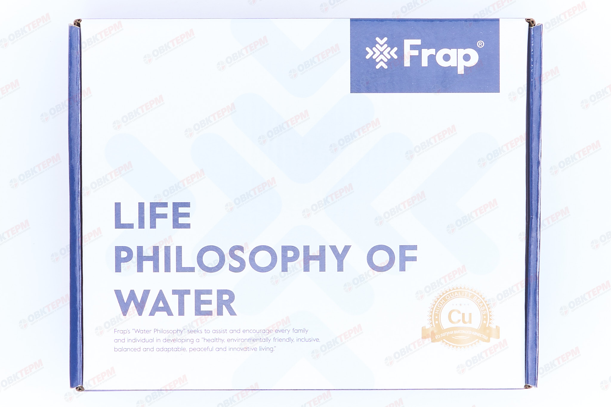 Смеситель д/умывальника FRAР F1062-9 оружейная сталь(Ø35, аэратор М24*1, на гайке) - миниатюра №7