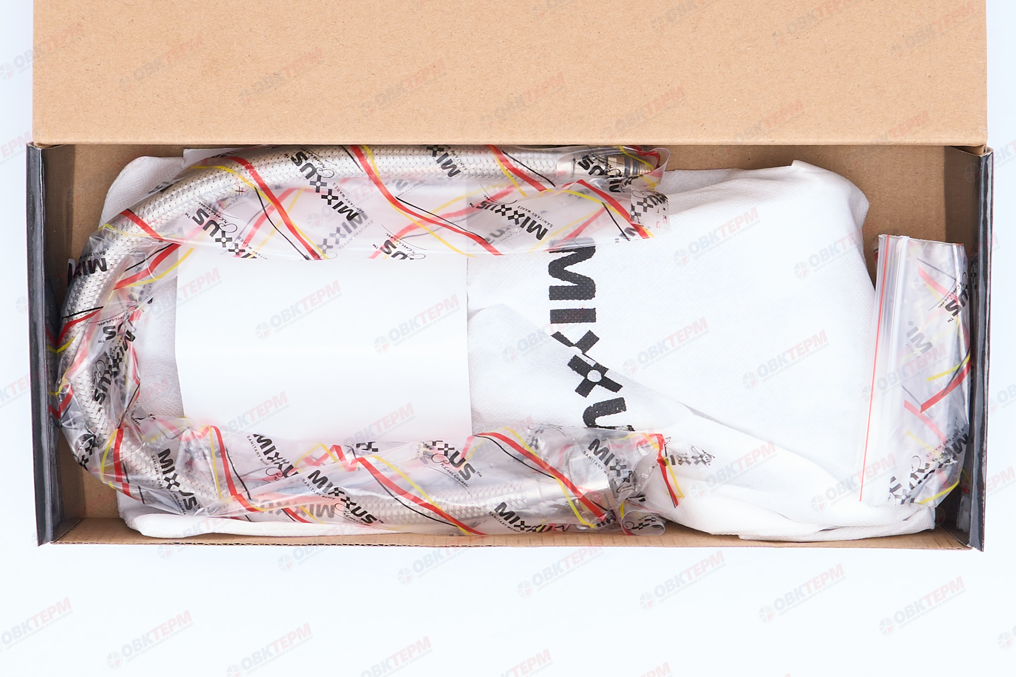 Смеситель д/кухни MIXXUS PREMIUM FRANK 004 Ø40 шпилька, 25 см гусак (10 шт/ящ) - Изображение №5