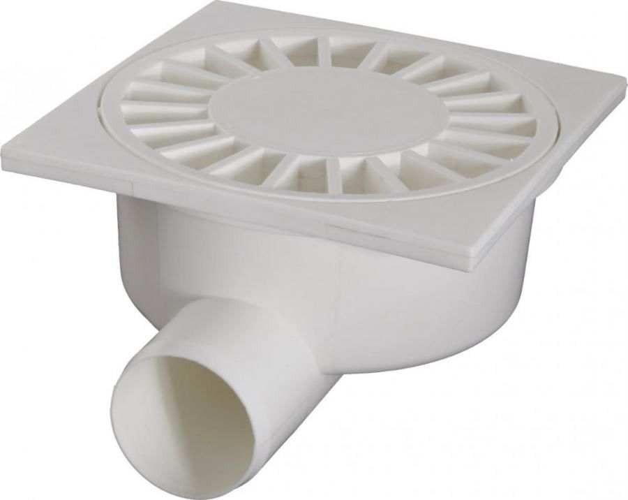 Трап   50  боковой белый 10*10 ТУРЦИЯ - Изображение №1