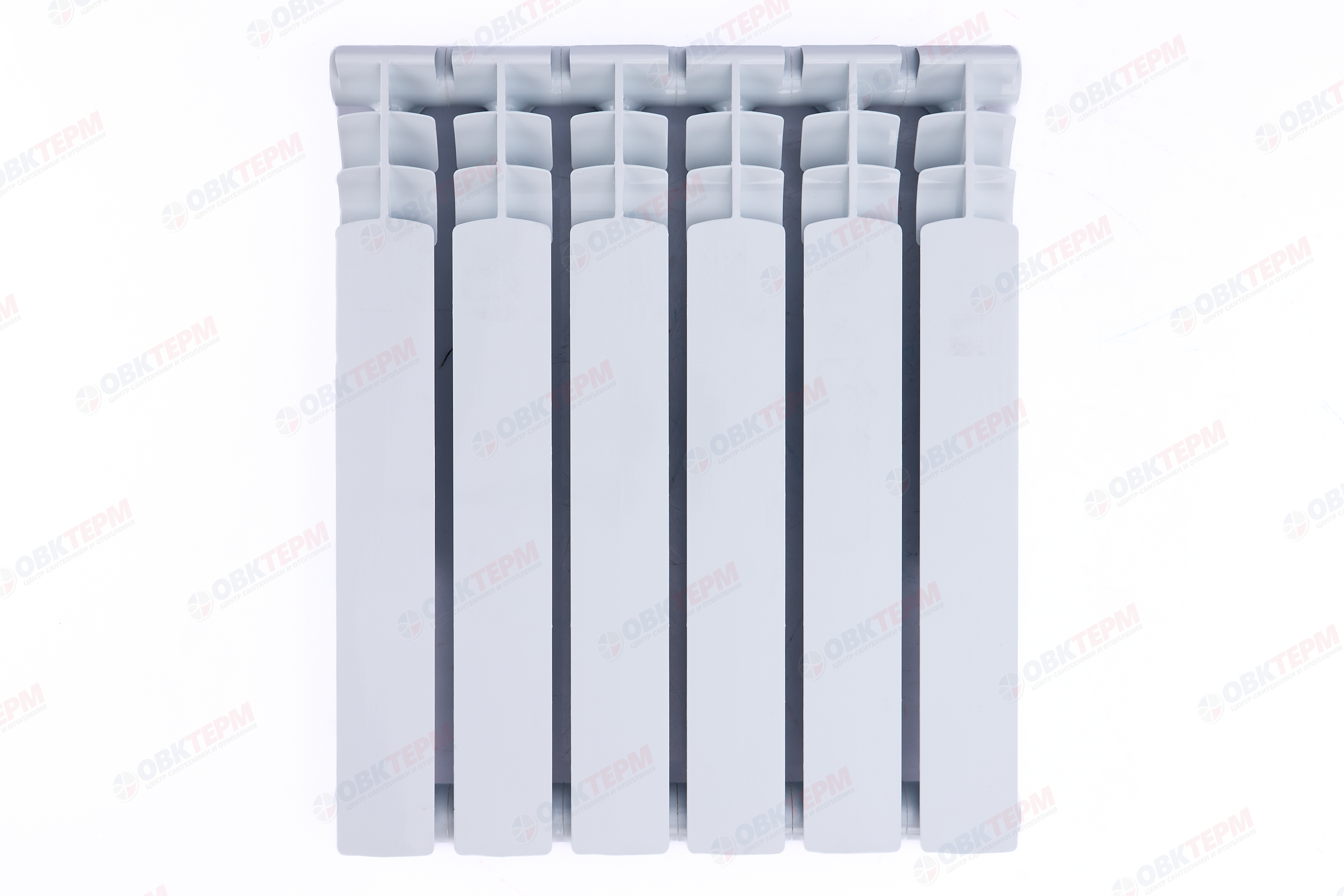 Биметалл радиатор    500/80  BITHERM Light (сборка  6 секций, 135 Вт, 1,23 кг, ГОСТ 31311-2005) - Изображение №3