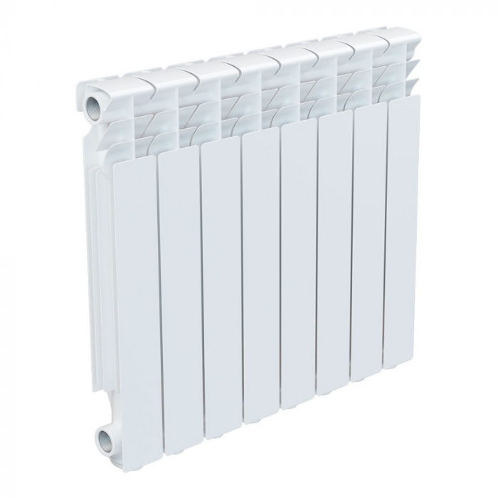 Биметалл радиатор    500/80  BITHERM Light (сборка  6 секций, 135 Вт, 1,23 кг, ГОСТ 31311-2005) - Изображение №1