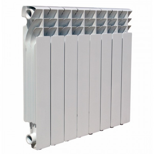 Биметалл радиатор    500/80  BITHERM Light (сборка  8 секций, 135 Вт, 1,23 кг, ГОСТ 31311-2005) - Изображение №1