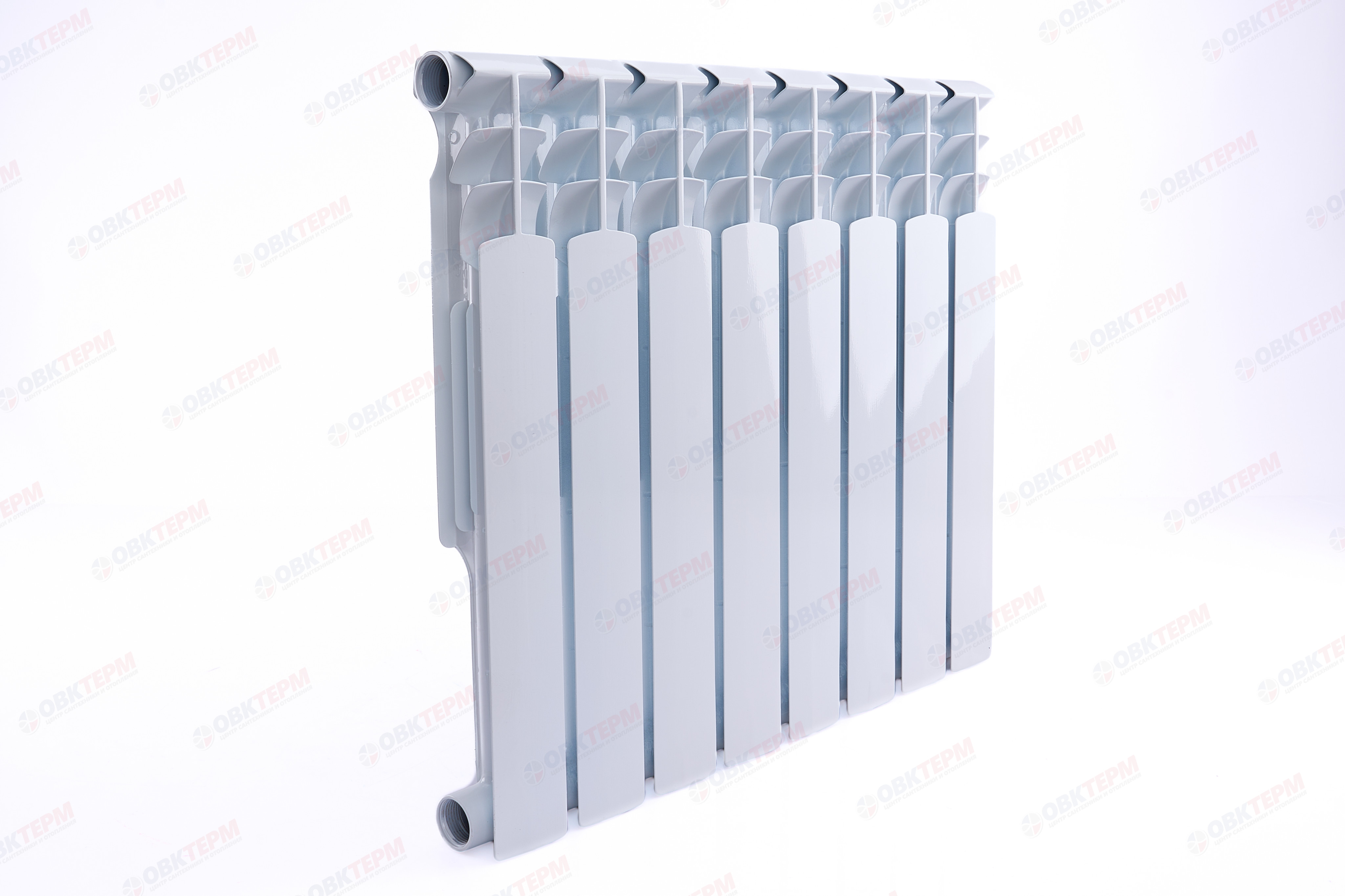 Биметалл радиатор    500/80  BITHERM Light (сборка  8 секций, 135 Вт, 1,23 кг, ГОСТ 31311-2005) - Изображение №2