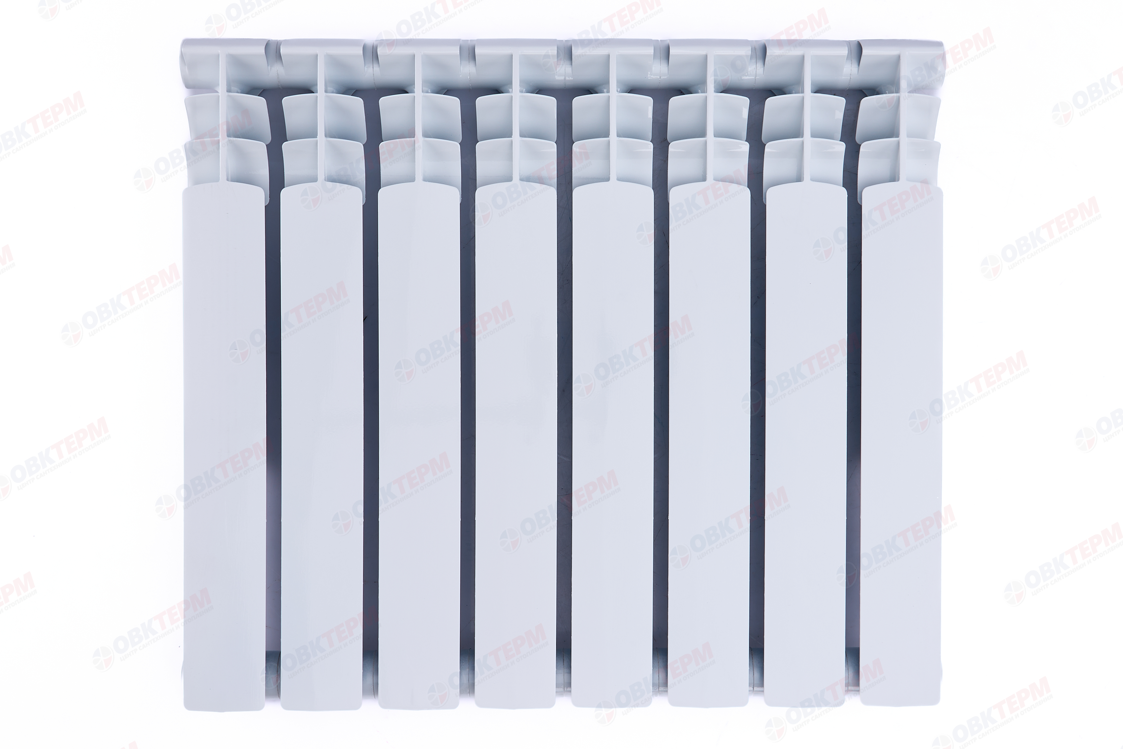 Биметалл радиатор    500/80  BITHERM Light (сборка  8 секций, 135 Вт, 1,23 кг, ГОСТ 31311-2005) - Изображение №4