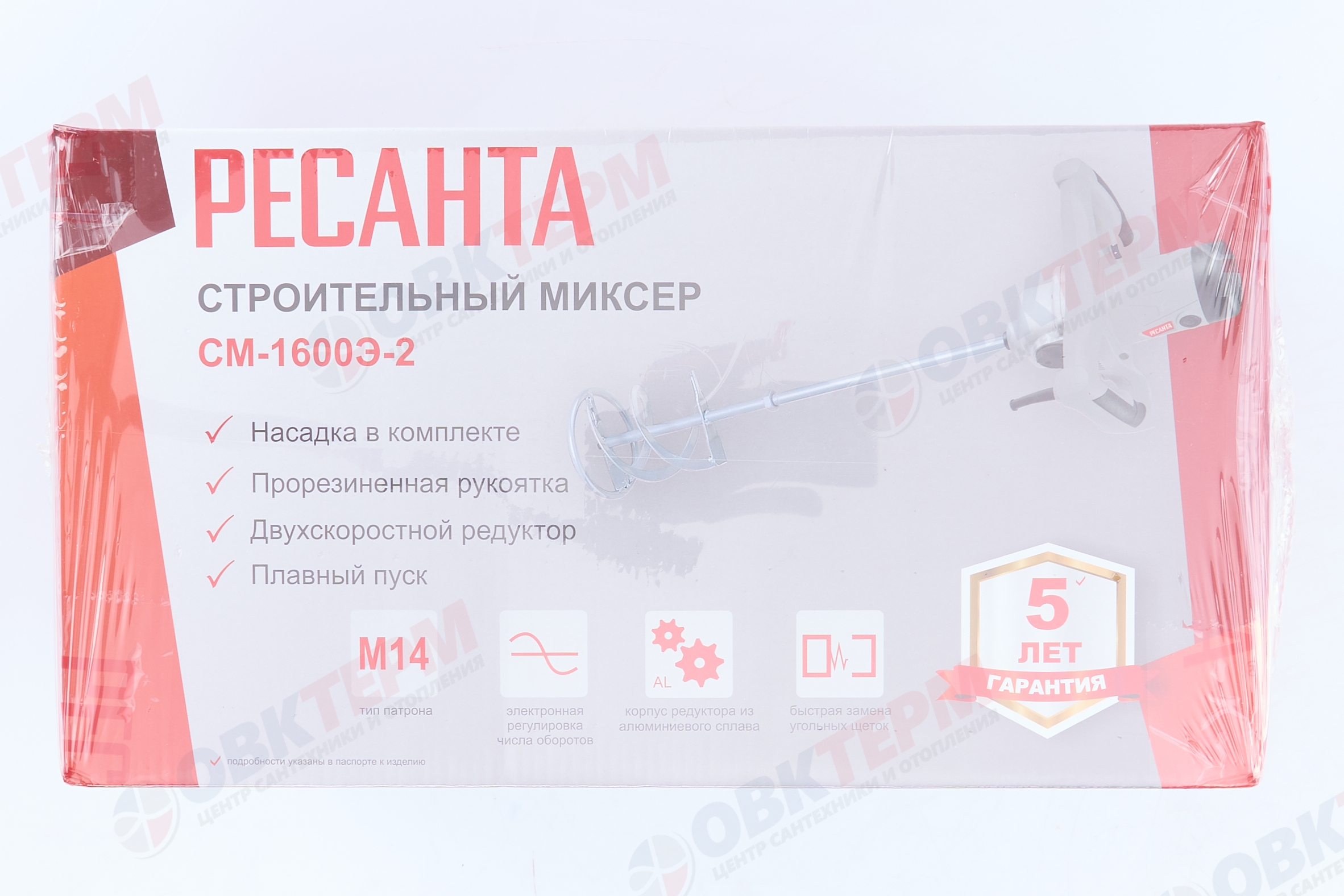 Строительный миксер СМ-1600Э-2 Ресанта - миниатюра №15