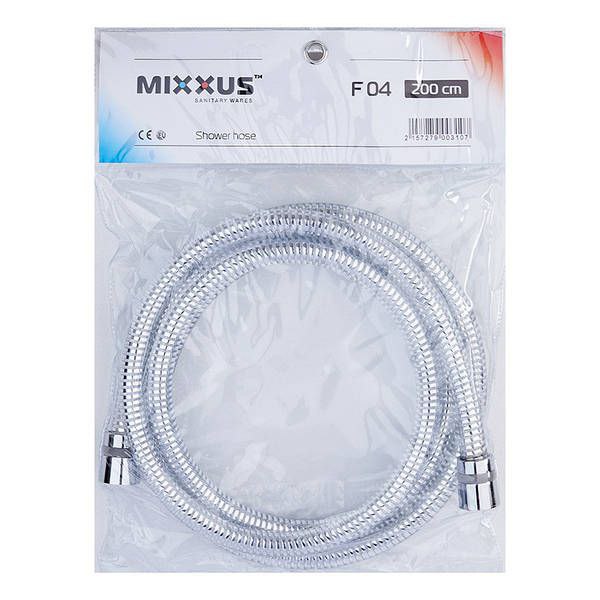 Шланг д/душа  MIXXUS  LUMI F04 растяжной  2м  (50 шт/ящ) - Изображение №2