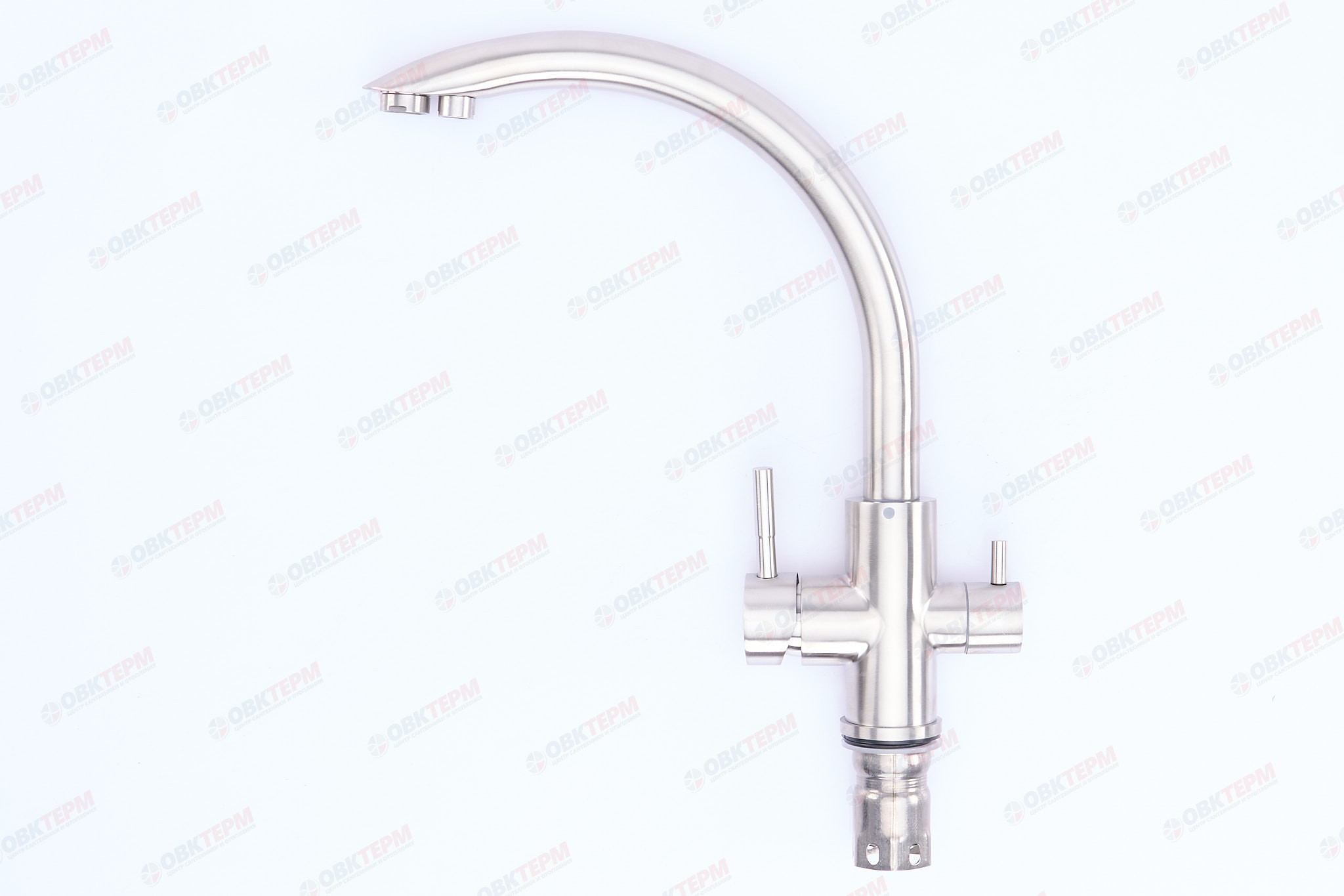 Смеситель д/кухни под ФИЛЬТР CHAMPION SUS-021 нерж/сталь (10 шт/ящ) - Изображение №2