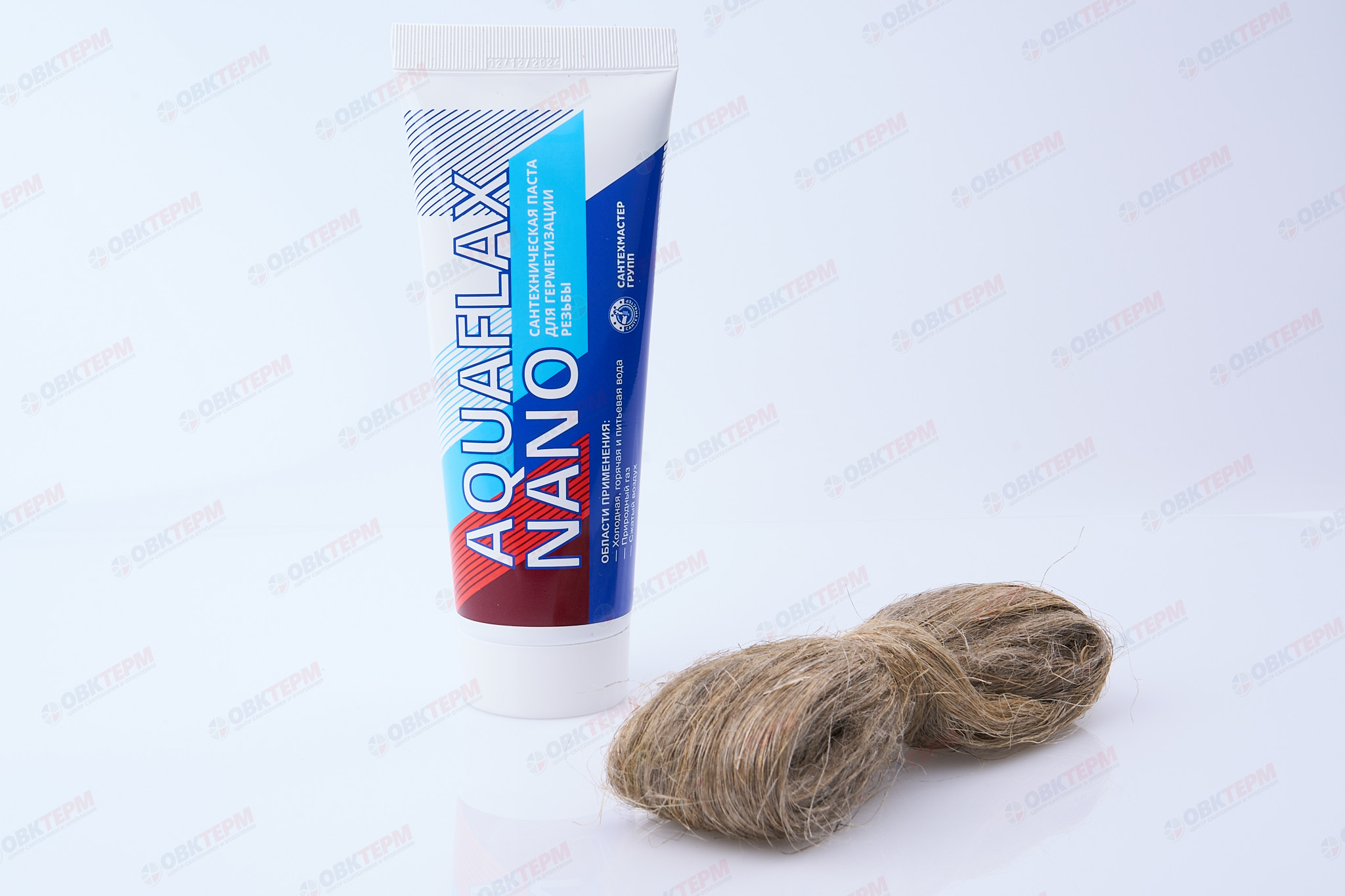 Паста сантехническая Aquaflax nano, 270 г. + 40 г.лён - Изображение №1