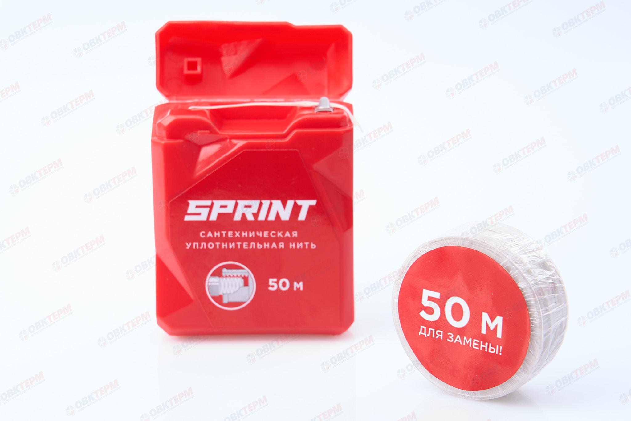 Уплотнительная нить Sprint 50м бокс +50м катушка блистер - Изображение №2