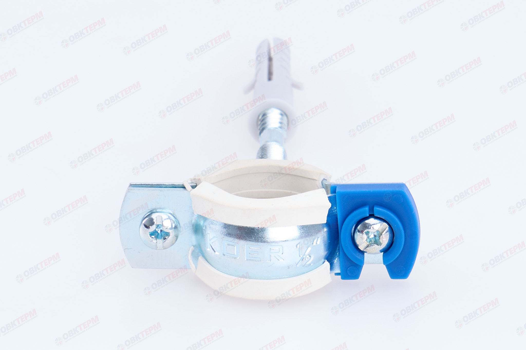 Крепление метал.    СЕРОЕ      1/2" (20-25)  KOER      (180 шт) - Изображение №3