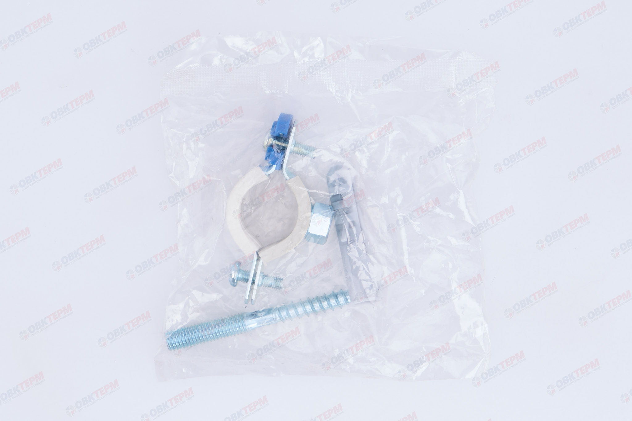 Крепление метал.    СЕРОЕ      1/2" (20-25)  KOER      (180 шт) - миниатюра №6