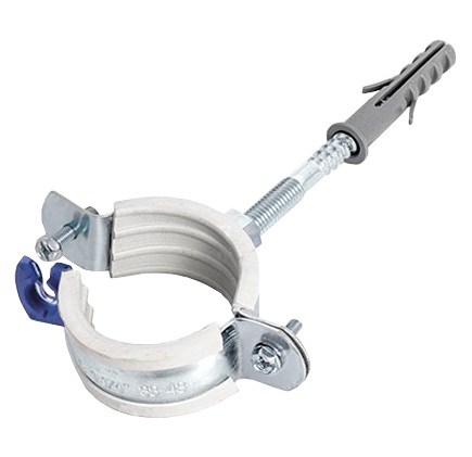 Крепление метал.    СЕРОЕ  2  1/2" (75-80)  KOER      (100 шт) - Изображение №1
