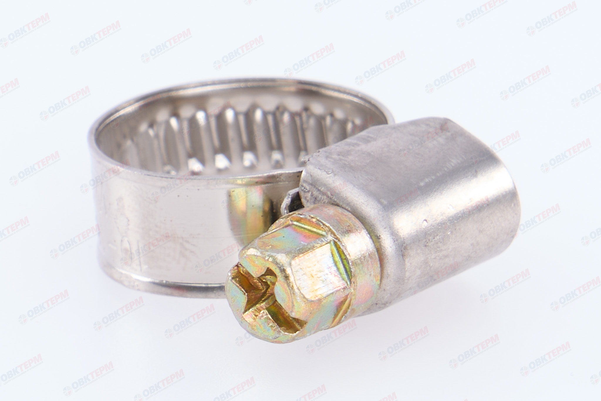 Хомут   10-16  3/8" (под отвёртку)       (100 шт) - Изображение №1