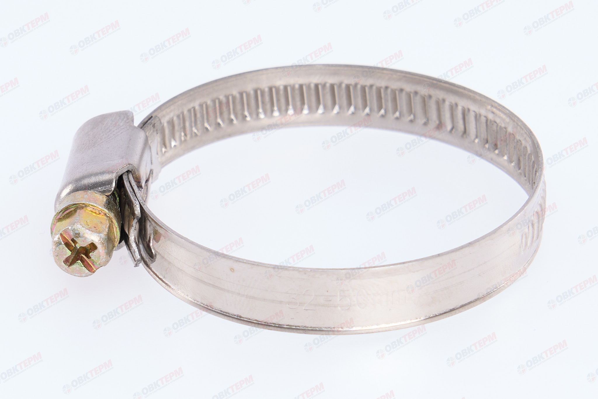 Хомут   32-50  1 1/2" (под отвёртку)     (50 шт) - Изображение №4