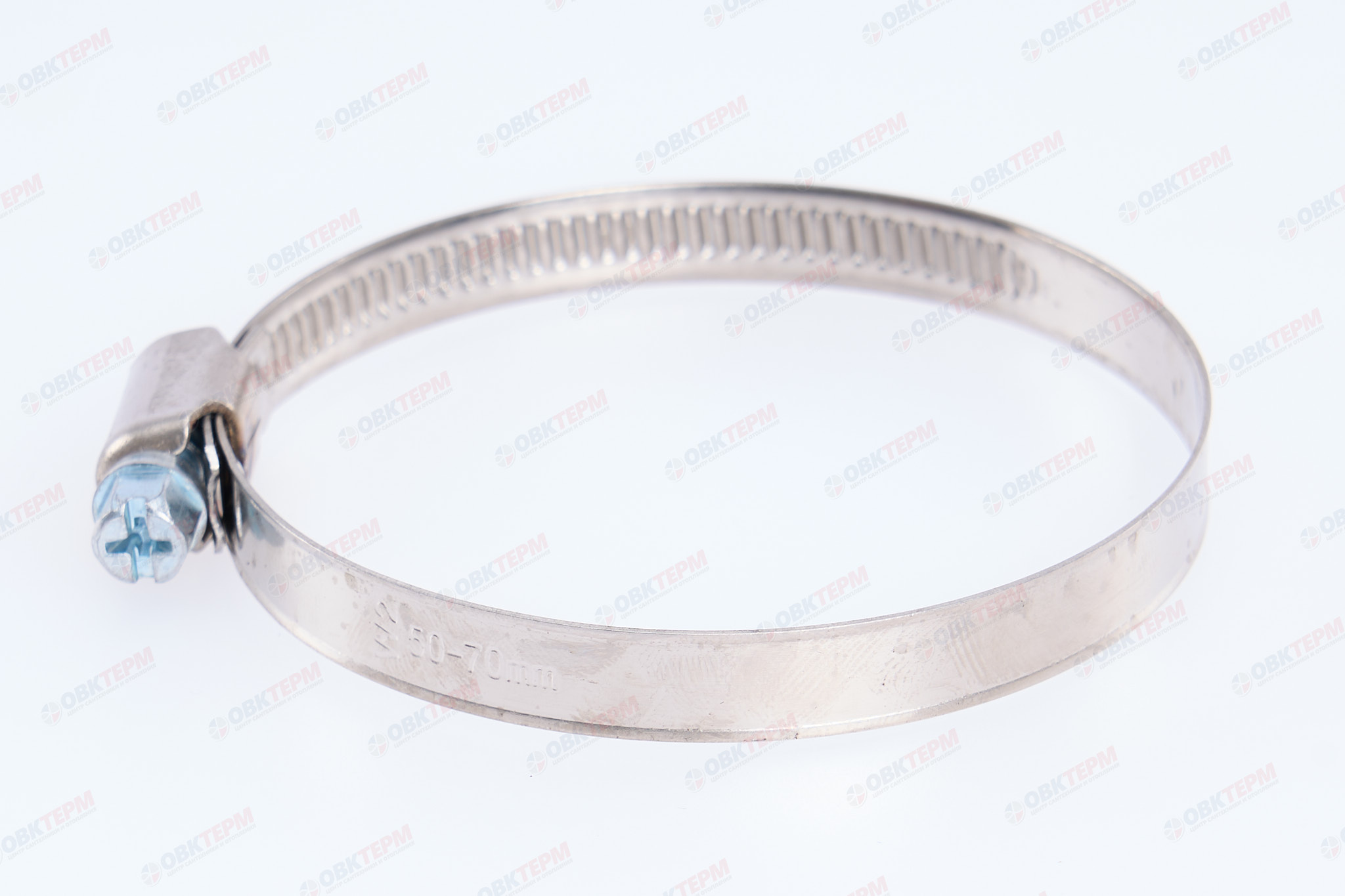 Хомут   50-70  2 1/2" (под отвёртку)      (20 шт) - Изображение №4