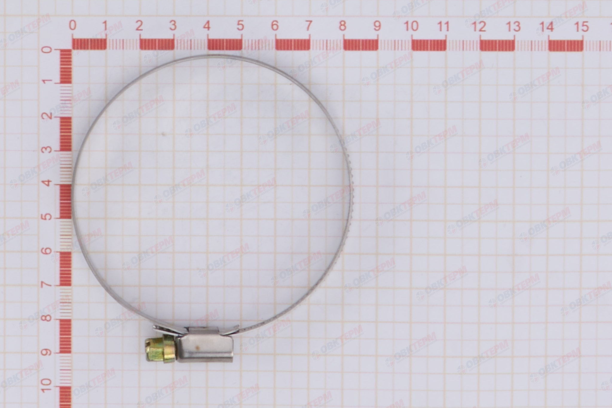 Хомут   60-80  3" (под отвёртку)            (50 шт) - миниатюра №6