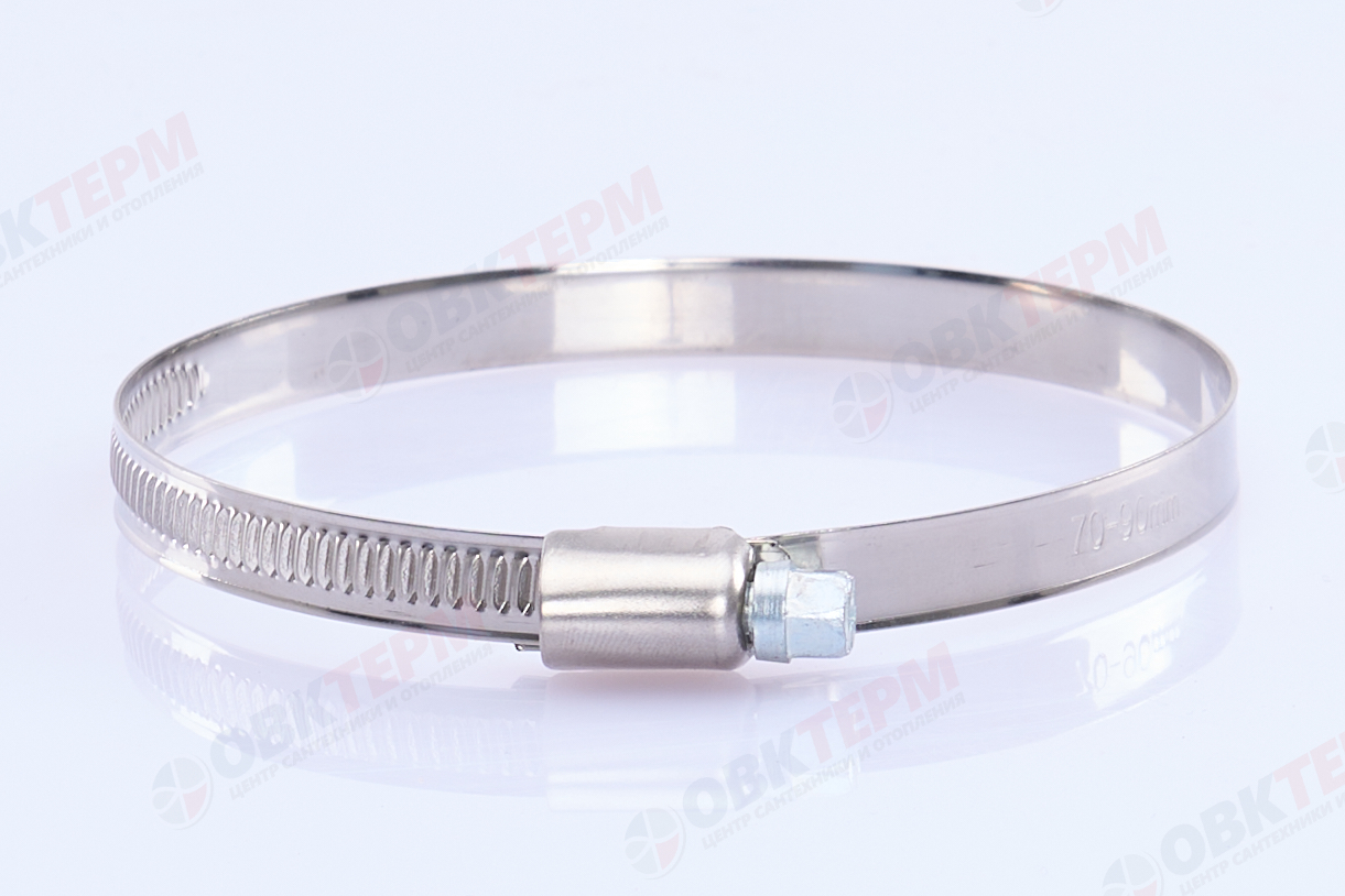 Хомут   70-90  3 1/2" (под отвёртку)      (25 шт) - Изображение №3