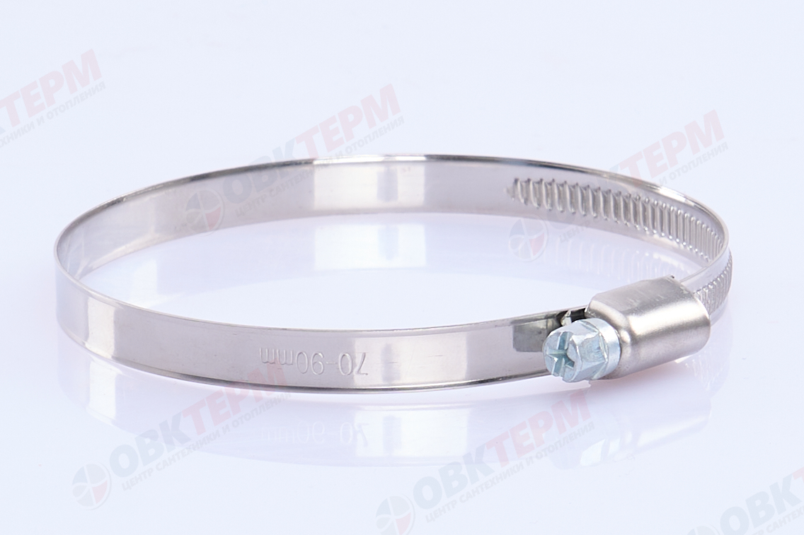 Хомут   70-90  3 1/2" (под отвёртку)      (25 шт) - Изображение №5