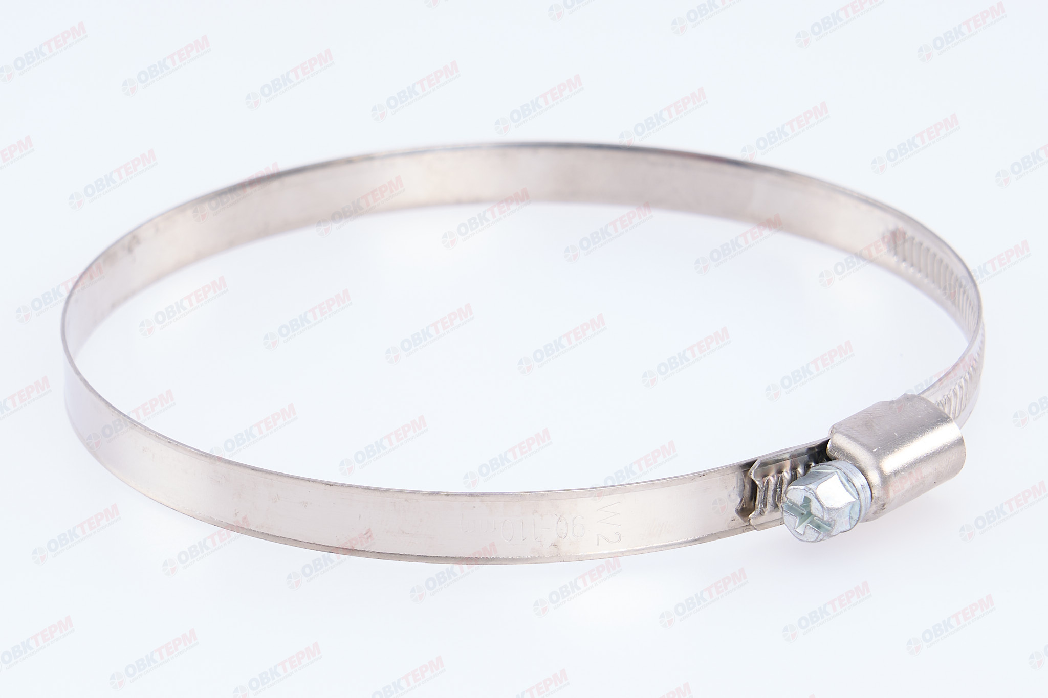 Хомут   90-110  4 1/2" (под отвёртку)     (25 шт) - Изображение №1