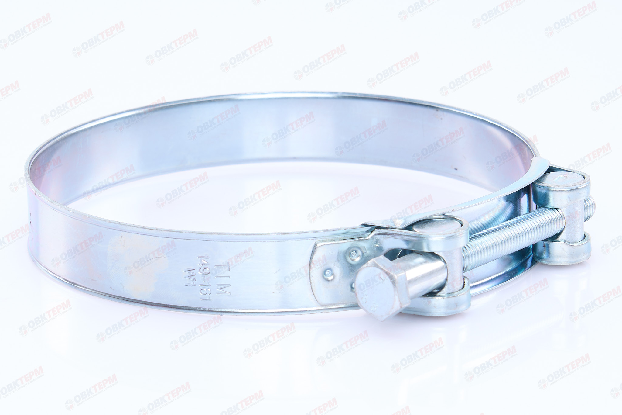Хомут усил. одноболт.149-161 мм (25 шт/5уп) - Изображение №1