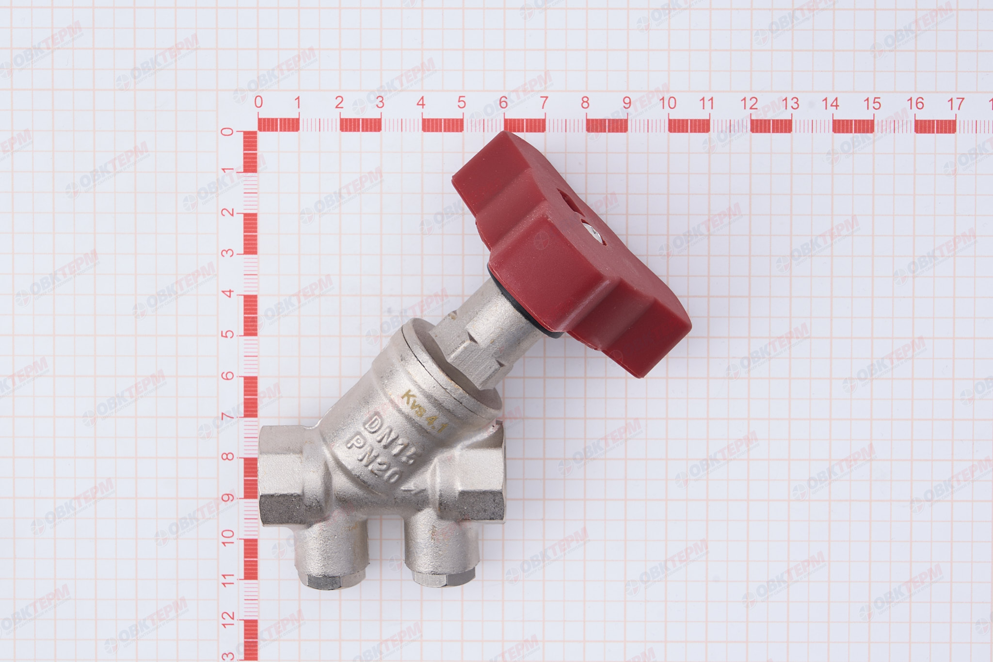 Клапан балансировочный  Valtec   1/2"       (30ящ/1уп) - миниатюра №8