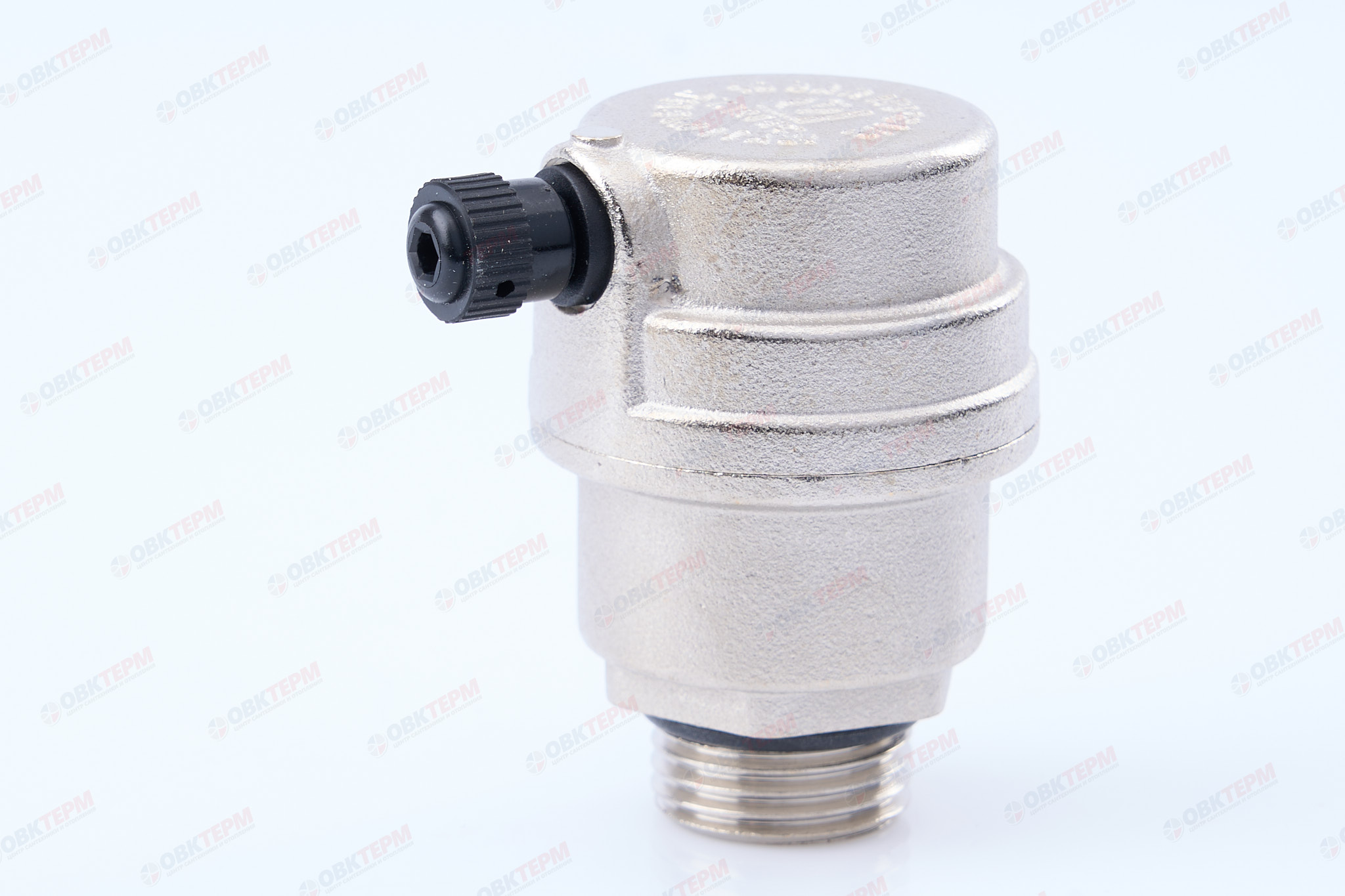 Воздухоотводчик автом. 1/2"    Valtec  прямой с бок. выпуском    (20уп/120ящ) - Изображение №1