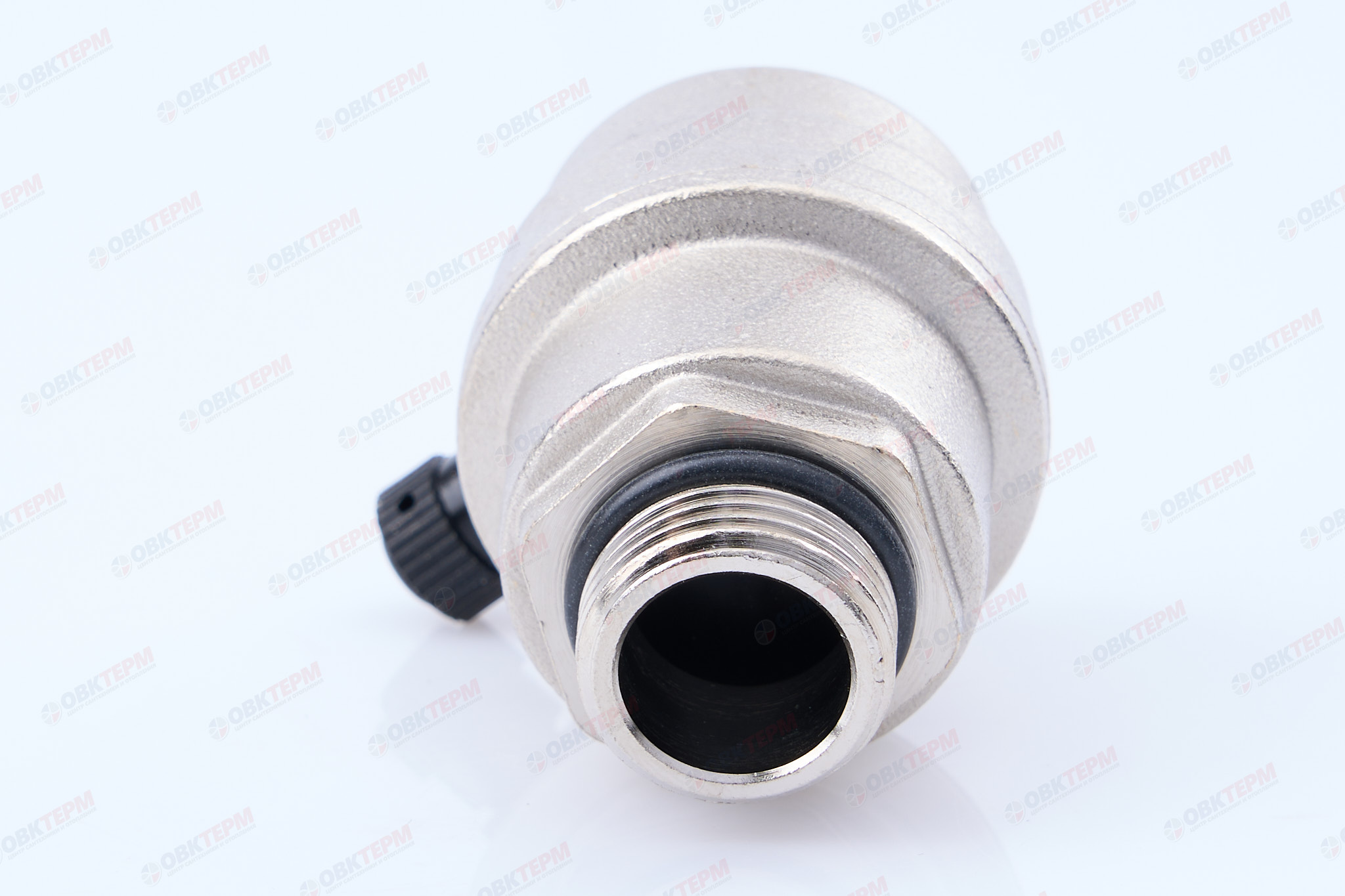 Воздухоотводчик автом. 1/2"    Valtec  прямой с бок. выпуском    (20уп/120ящ) - Изображение №2
