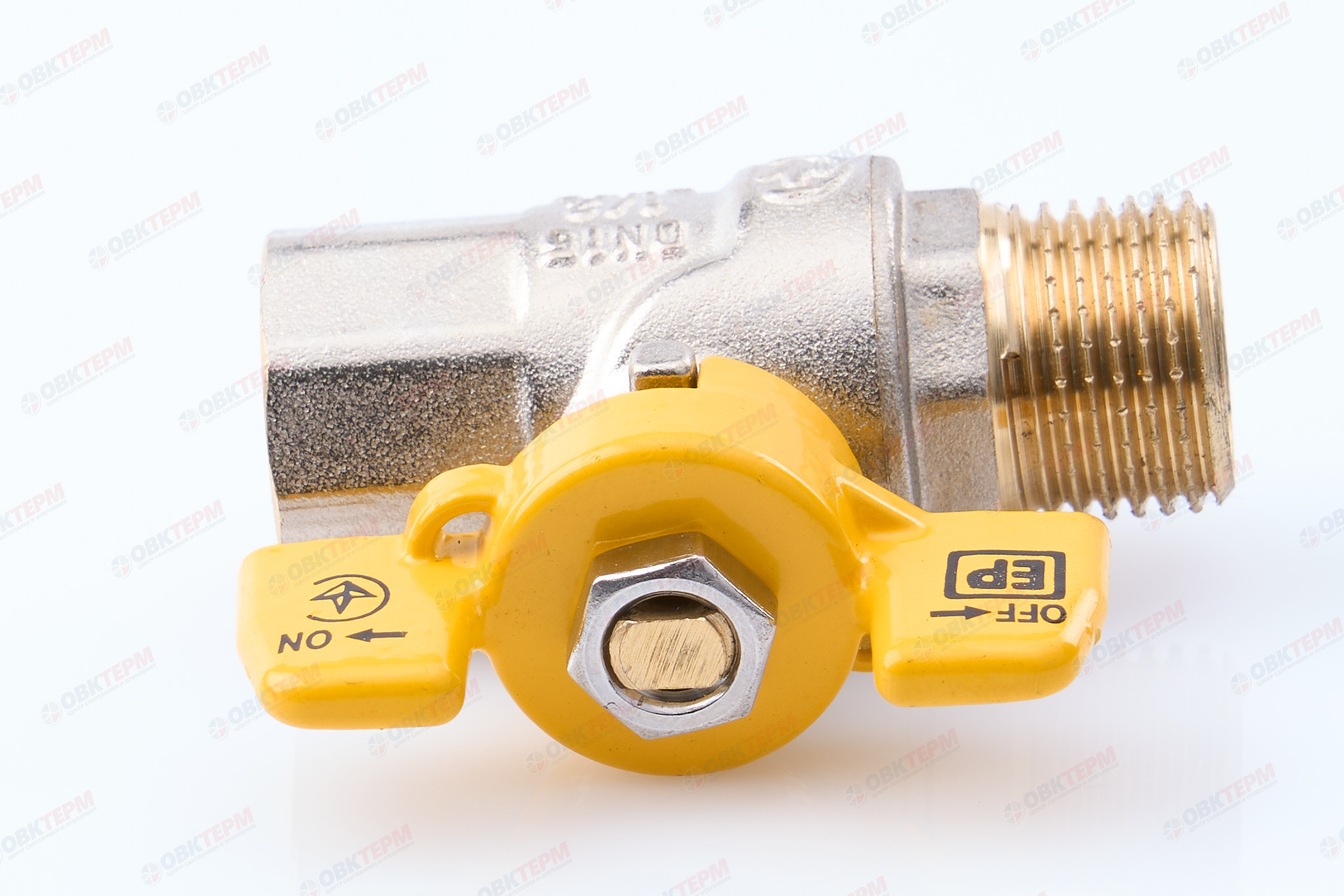 Кран шаровый ГАЗ   EUROPRODUCT     1/2" ВН   бабочка (96 шт) - Изображение №5