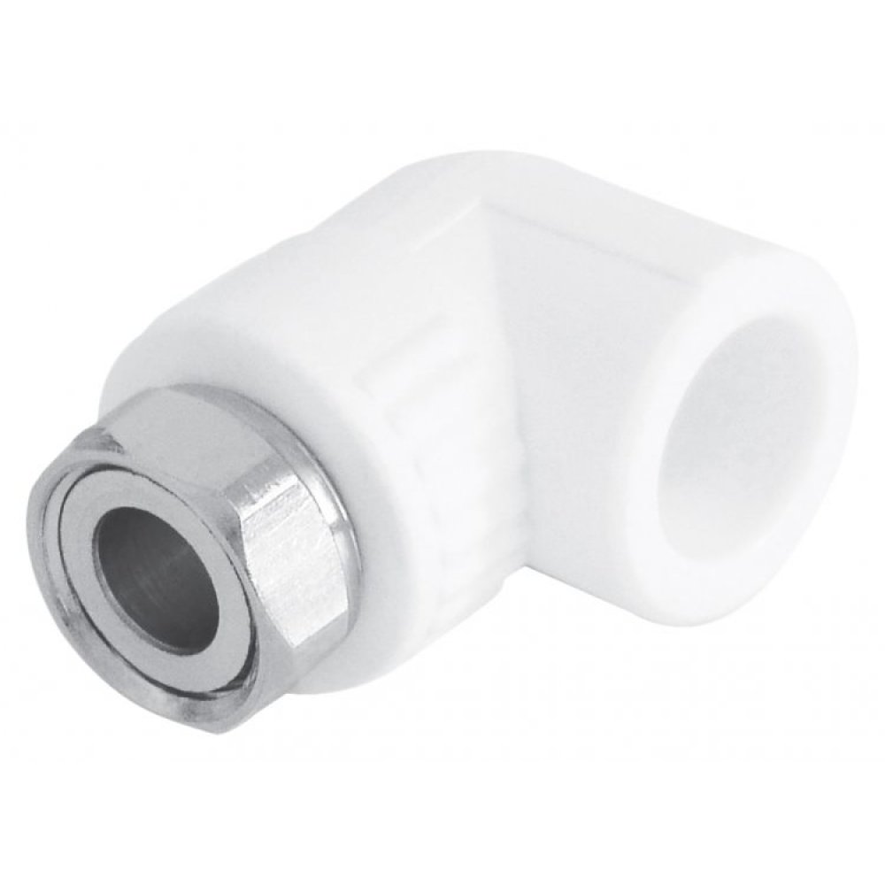 НВ СНГ 32 * 1"    угловая     БЕЛАЯ PP-R      (KALDE)    (50) - Изображение №1