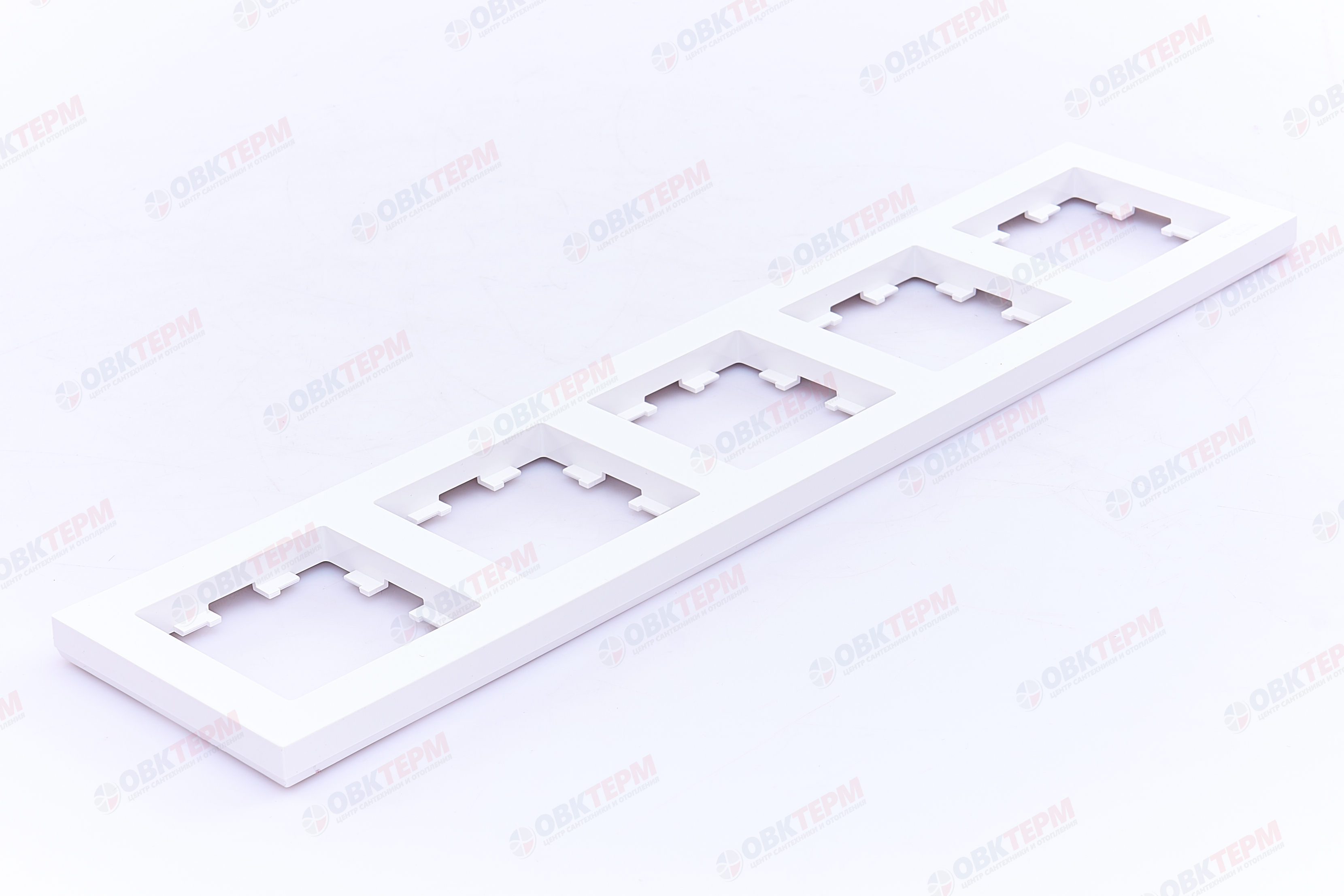 Рамка 5-м Белый AtlasDesign Systeme Electric - Изображение №4