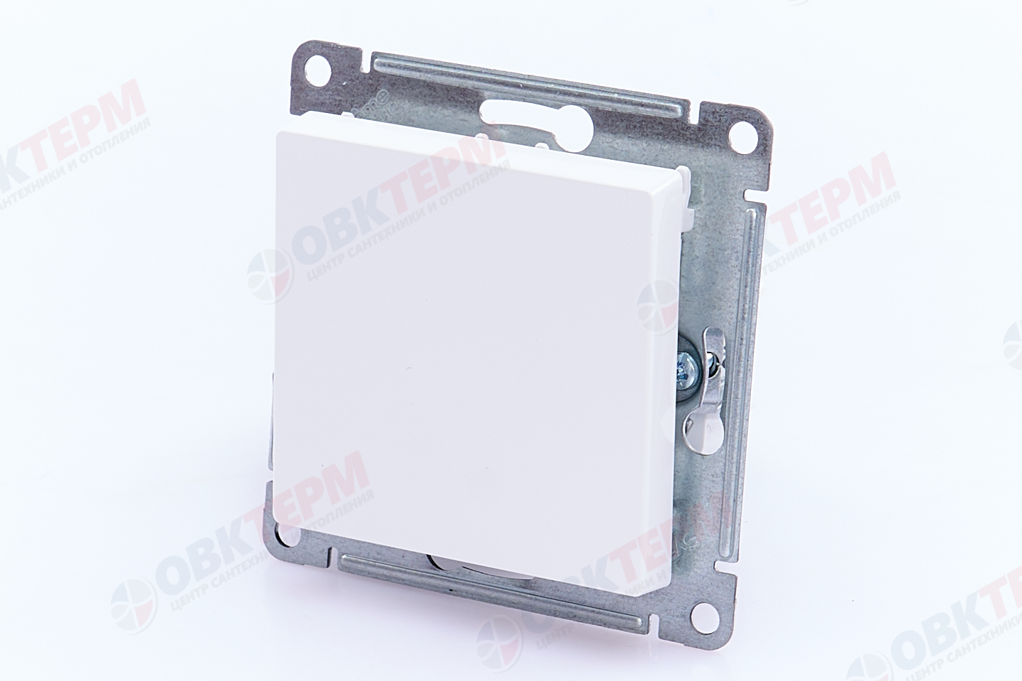 Переключатель 1-клавишный, механизм сх.6 10АХ Белый AtlasDesign Systeme Electric - Изображение №2