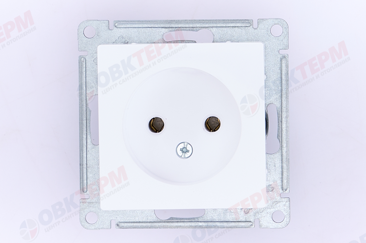 Розетка б/з 16А механизм Белый AtlasDesign Systeme Electric - миниатюра №6