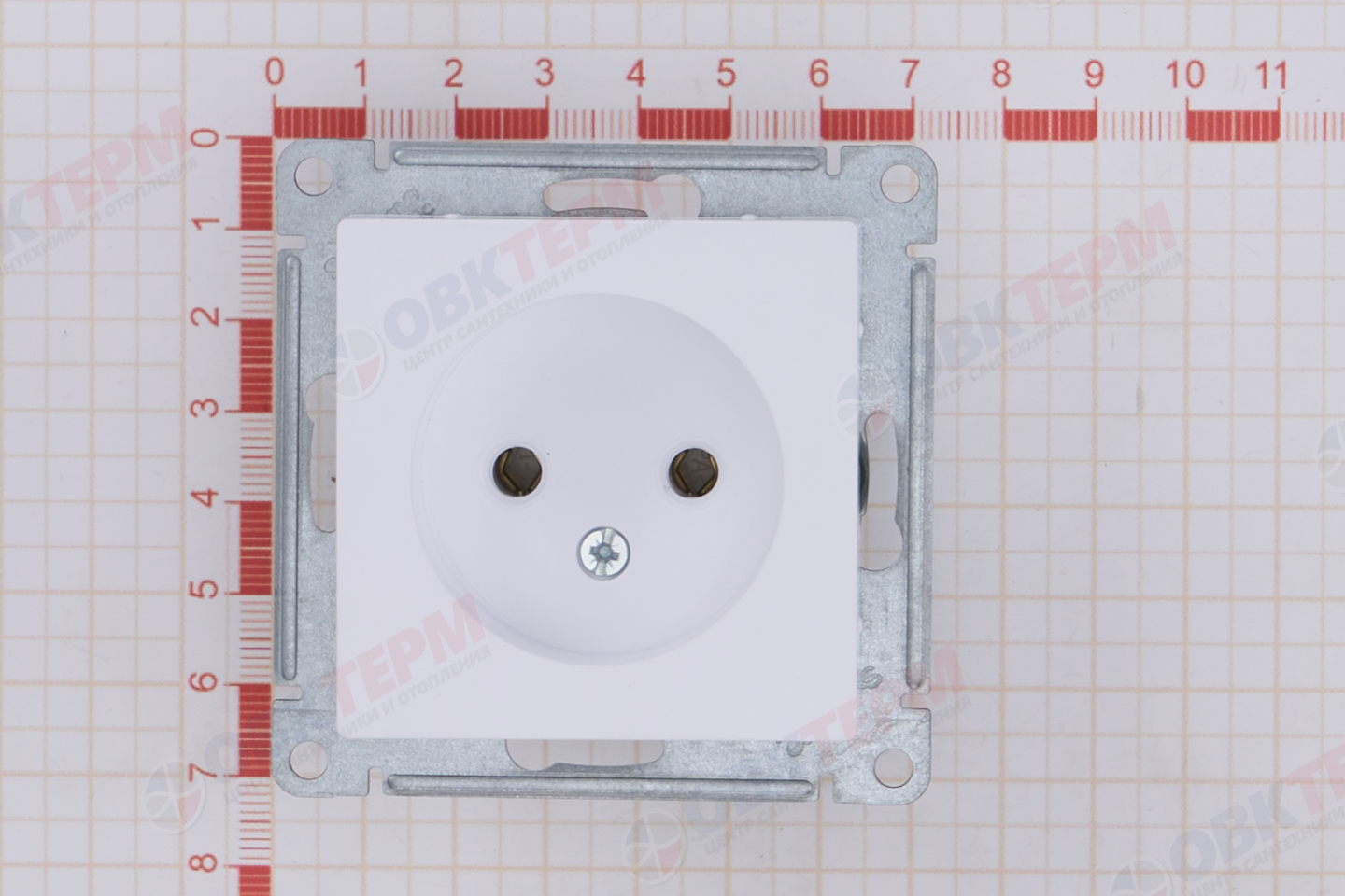 Розетка б/з 16А механизм Белый AtlasDesign Systeme Electric - миниатюра №8