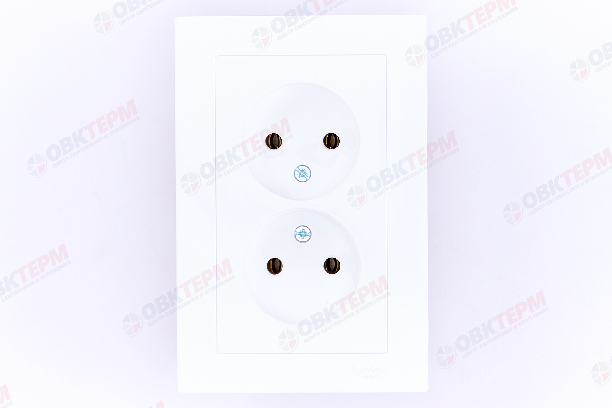 Розетка б/з в сборе двойная 16А Белый AtlasDesign Systeme Electric - миниатюра №8